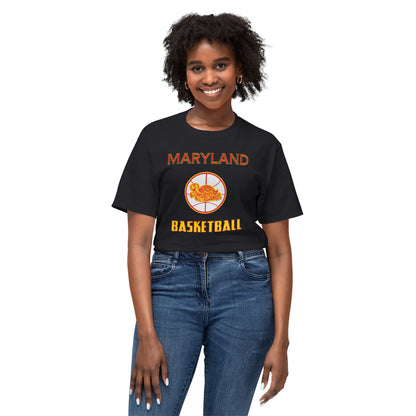 Maryland Basketball Vintage Tee – Unisex HD Cotton Shirt | Game Day Apparel | Gift for Fans & Athletes