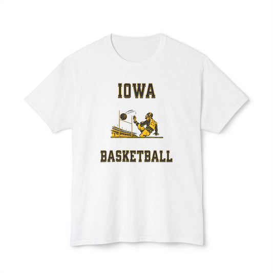 Iowa "Punts" Basketball Vintage Tee – Unisex HD Cotton Shirt | Game Day Apparel | Gift for Fans & Athletes