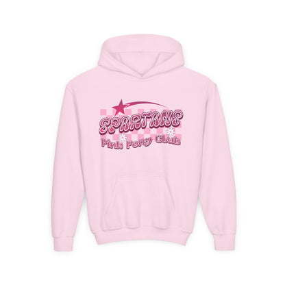 Spartans Pink Pony Club Youth Hoodie