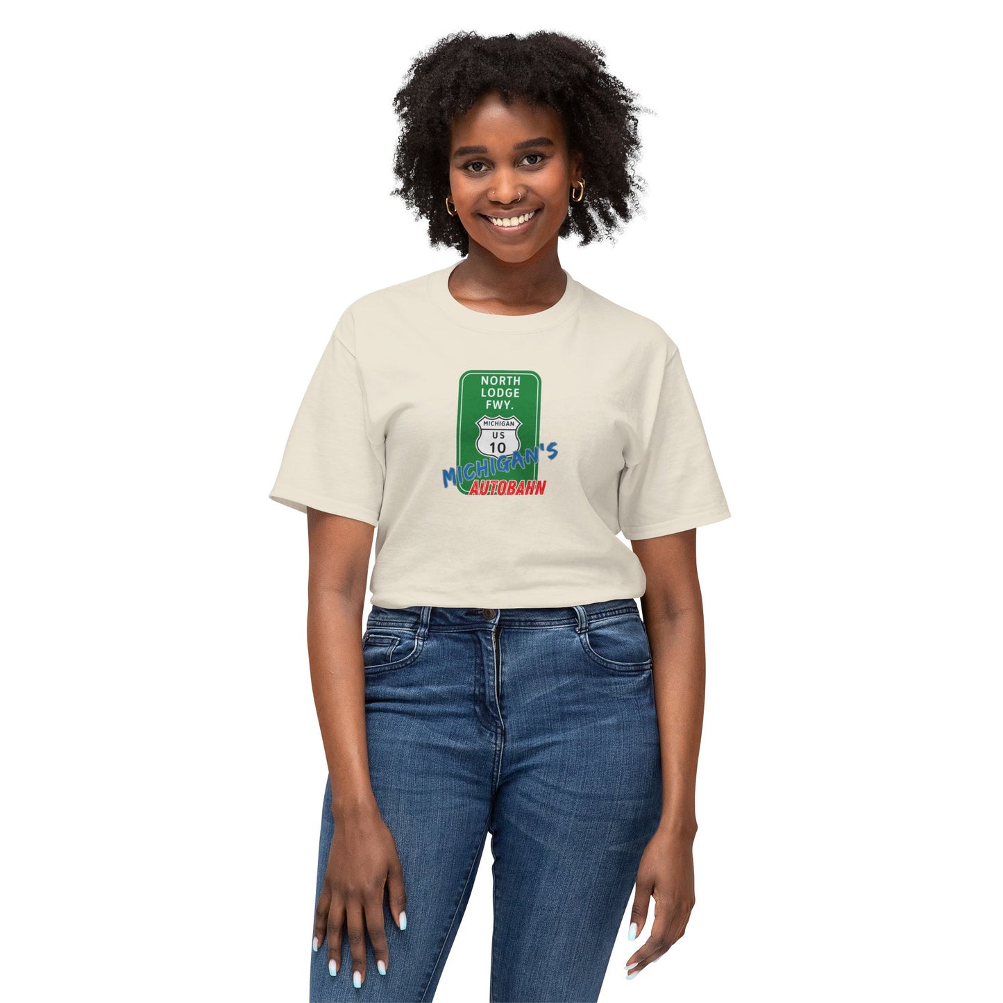 Michigan Autobahn Lodge Freeway Speed Limit 95 T-shirt
