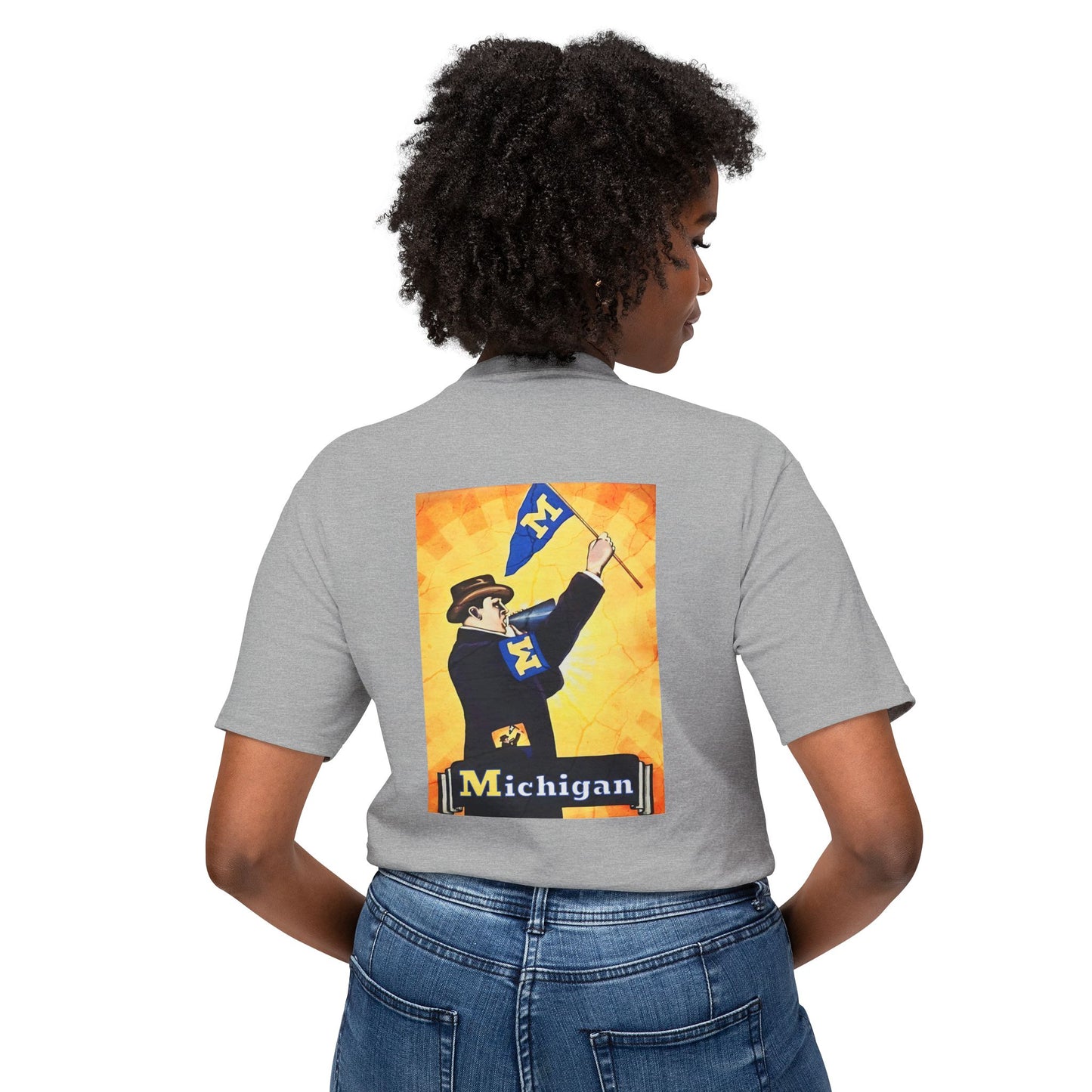 Michigan Flagman Pocket T-Shirt