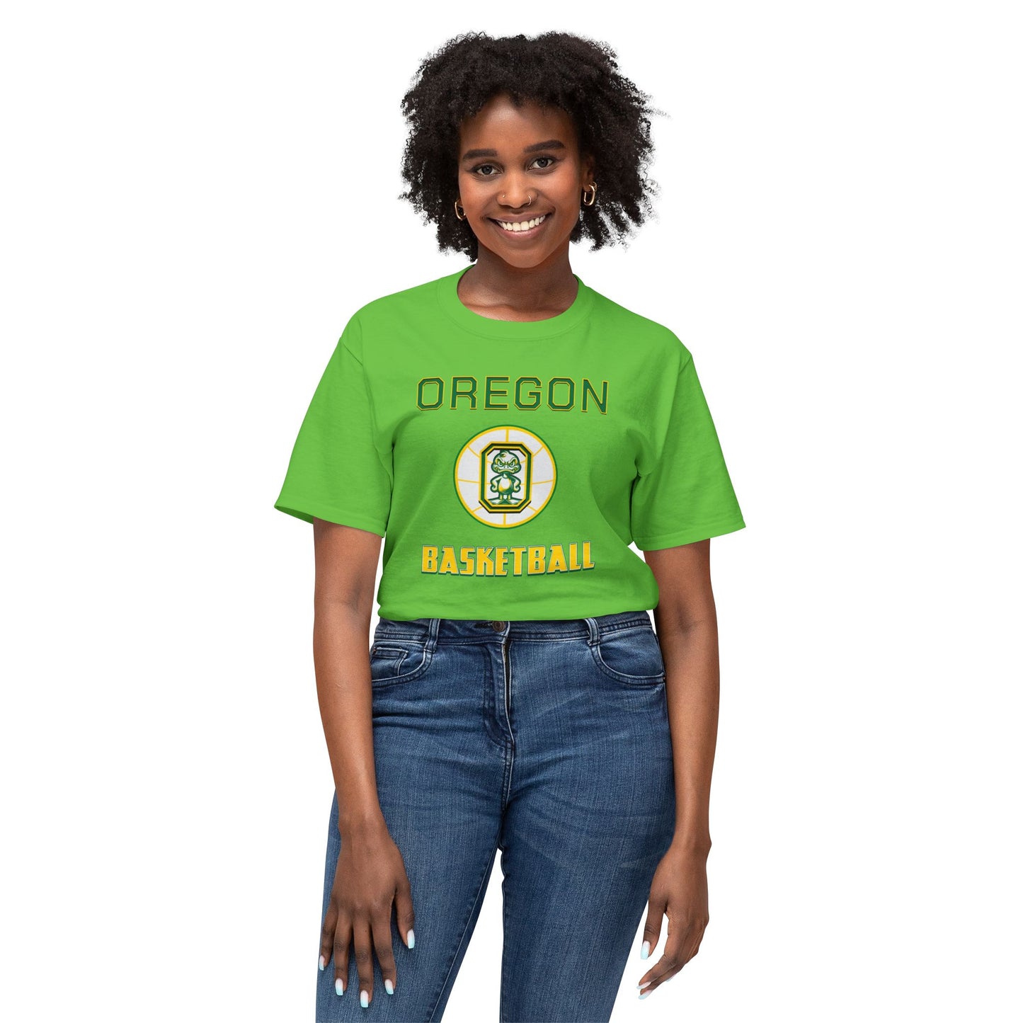 Oregon Basketball Vintage Tee – Unisex HD Cotton Shirt | Game Day Apparel | Gift for Fans & Athletes