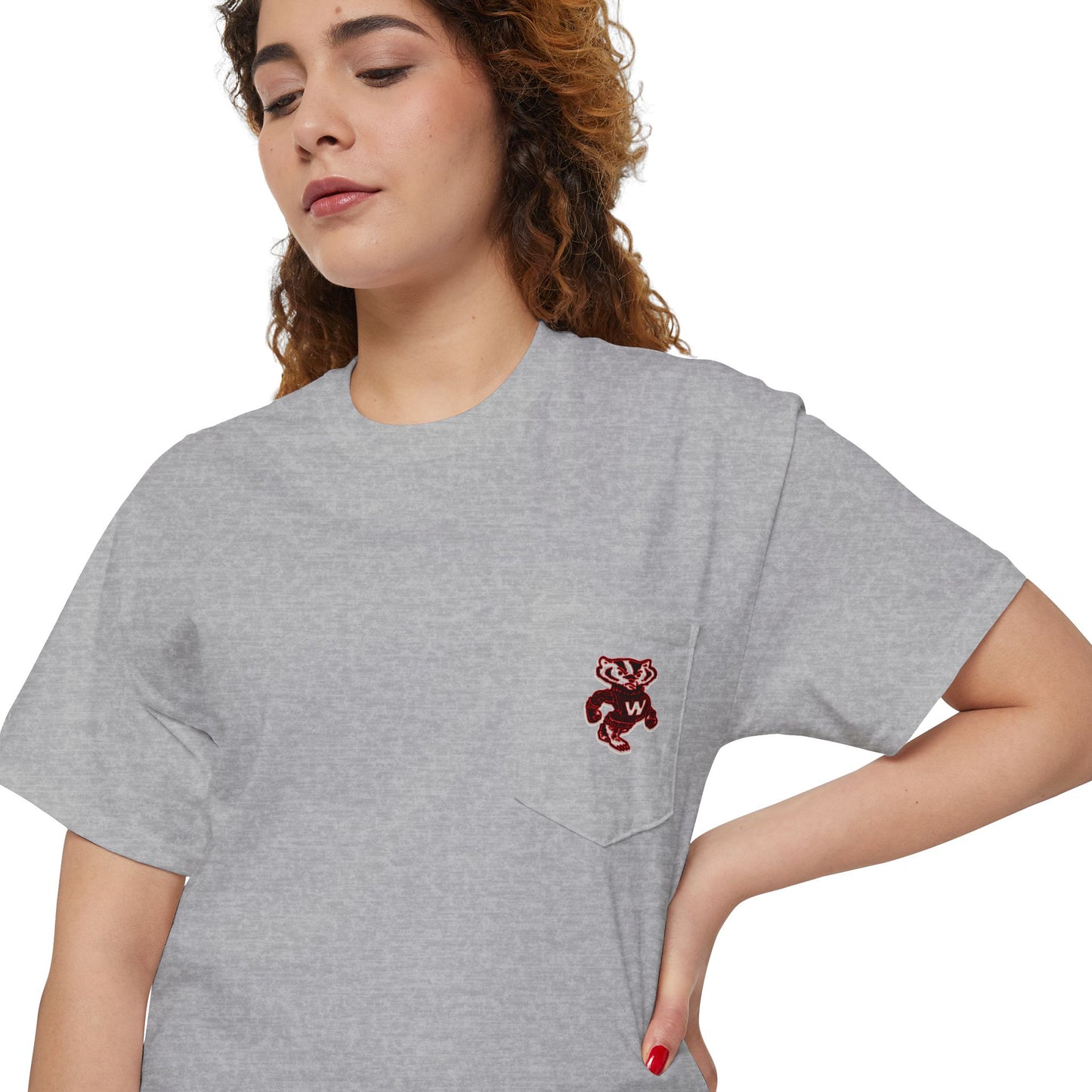 Wisconsin Pocket Tee – Red Stag Edition